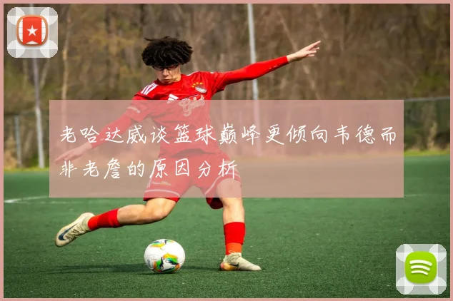 老哈达威谈篮球巅峰更倾向韦德而非老詹的原因分析